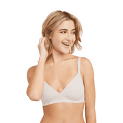 Hanes Womens Easy Comfort Moisture Wicking Pullover Bralette